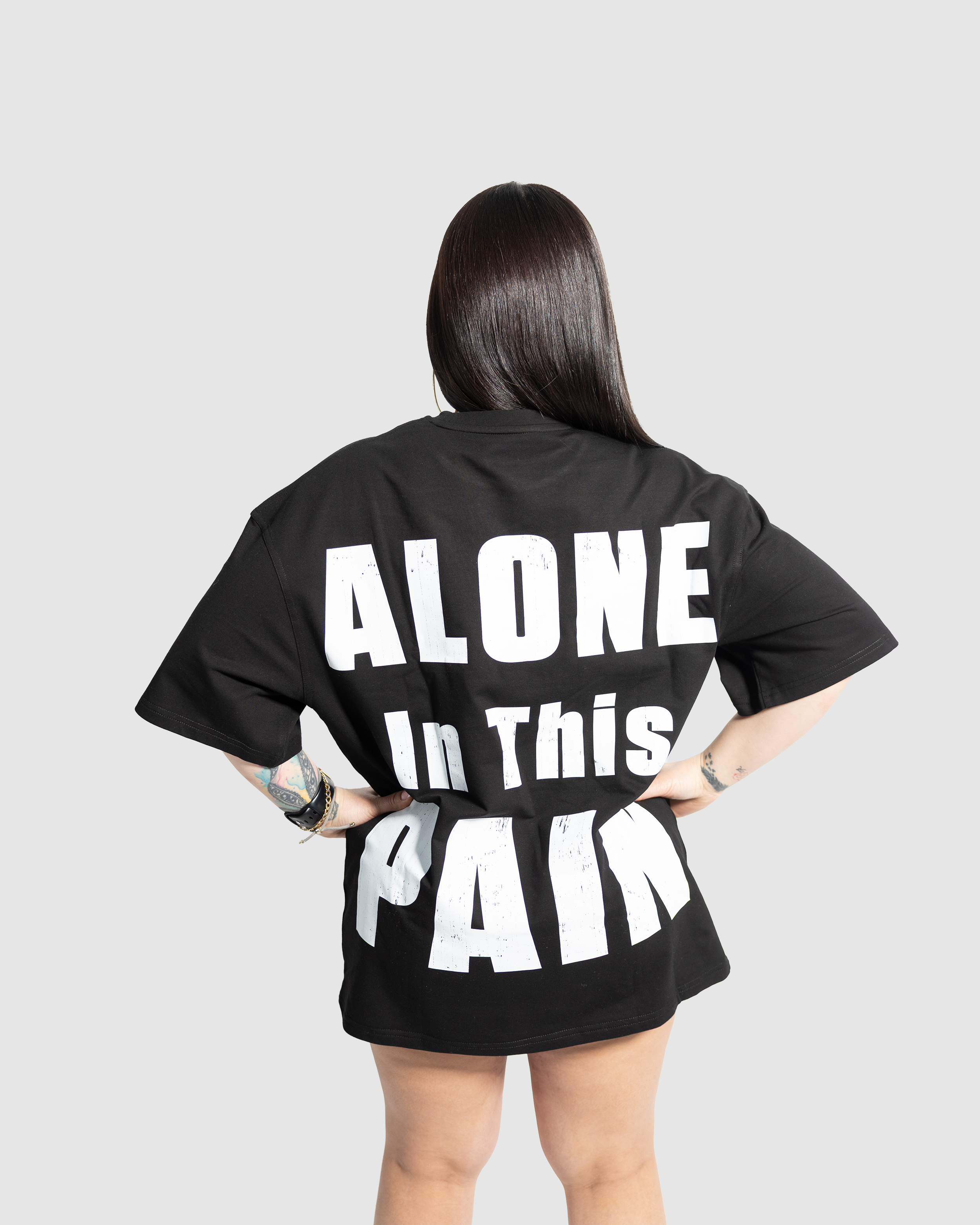 ALONE IN THIS PAIN WOMEN'S TEE