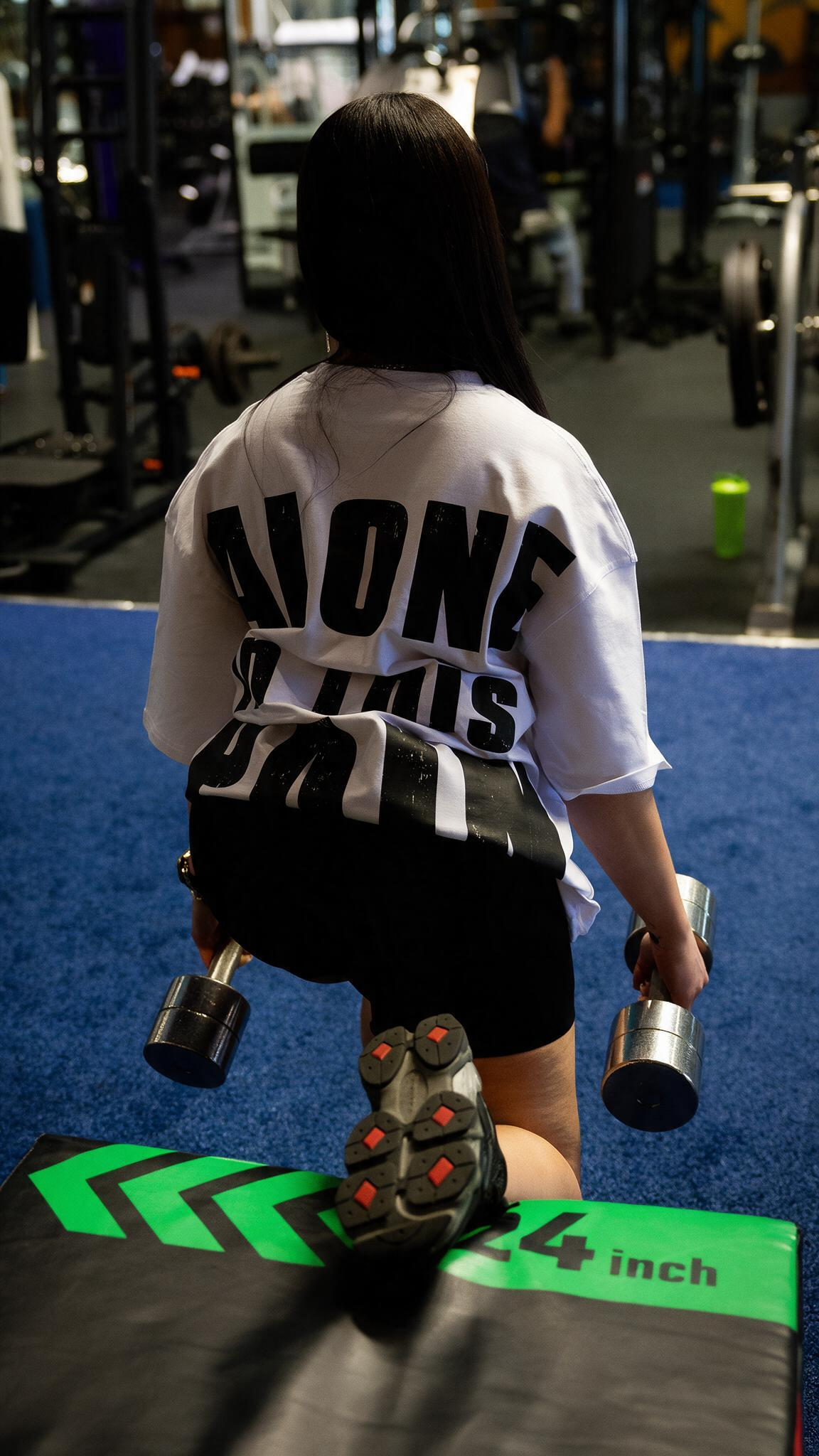 ALONE IN THIS PAIN WOMEN'S TEE