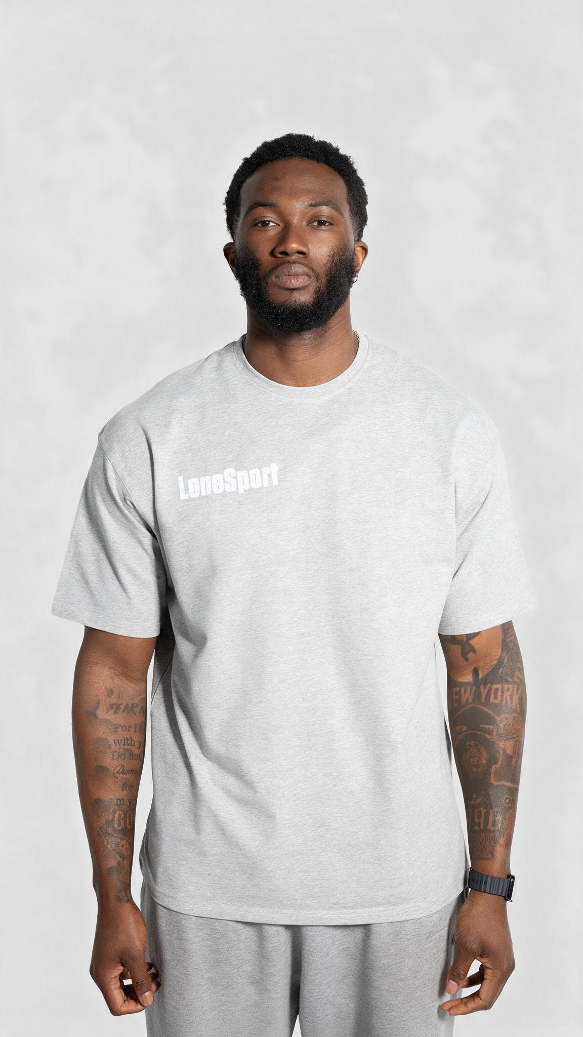 ALONE IN THIS PAIN OVERSIZED TEE