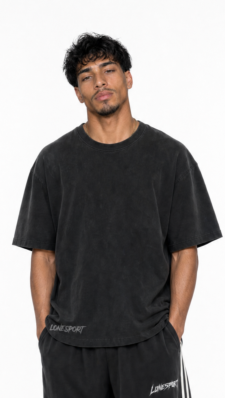LoneSport Oversized Metal Tee