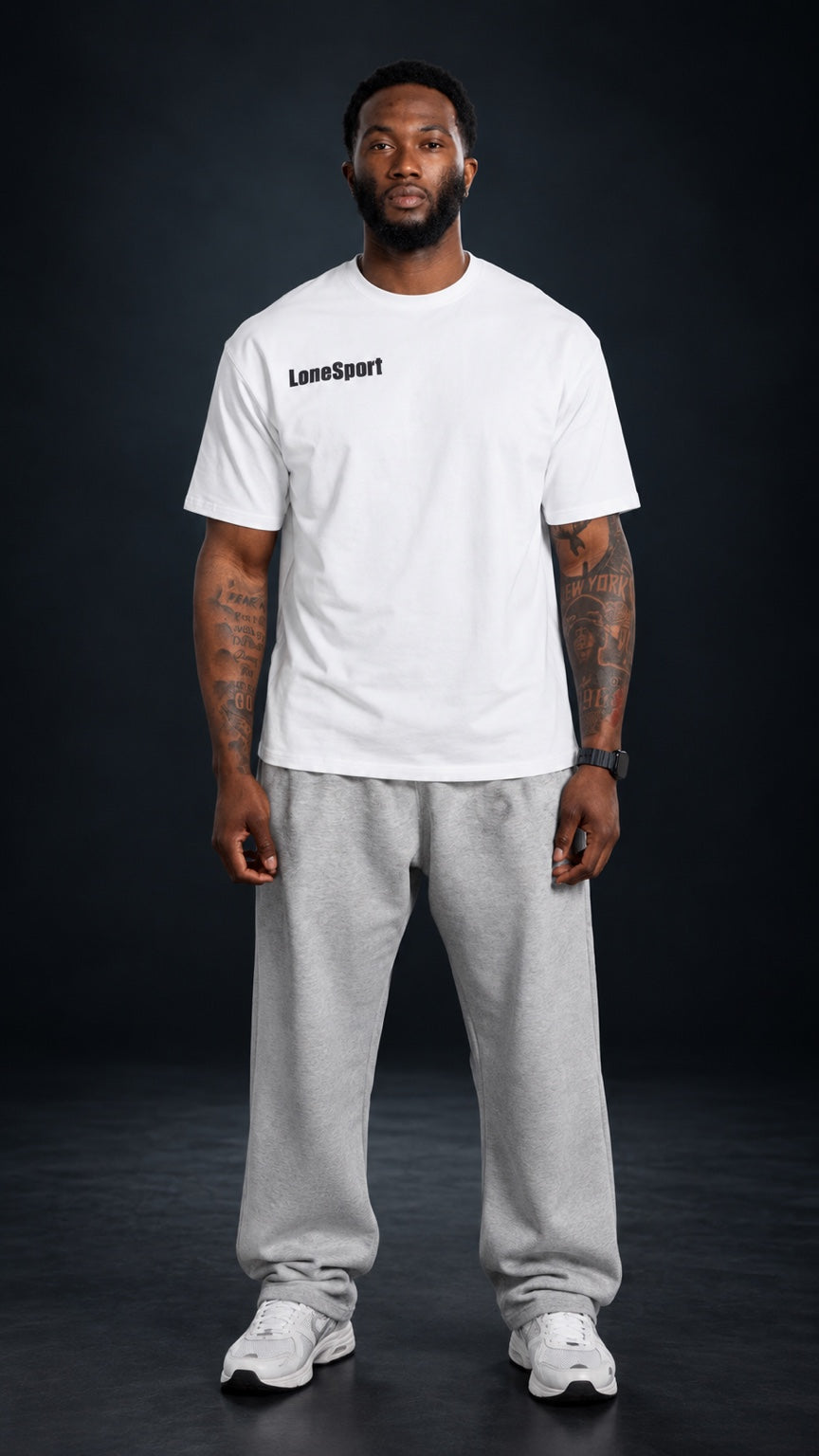 ALONE IN THIS PAIN OVERSIZED TEE