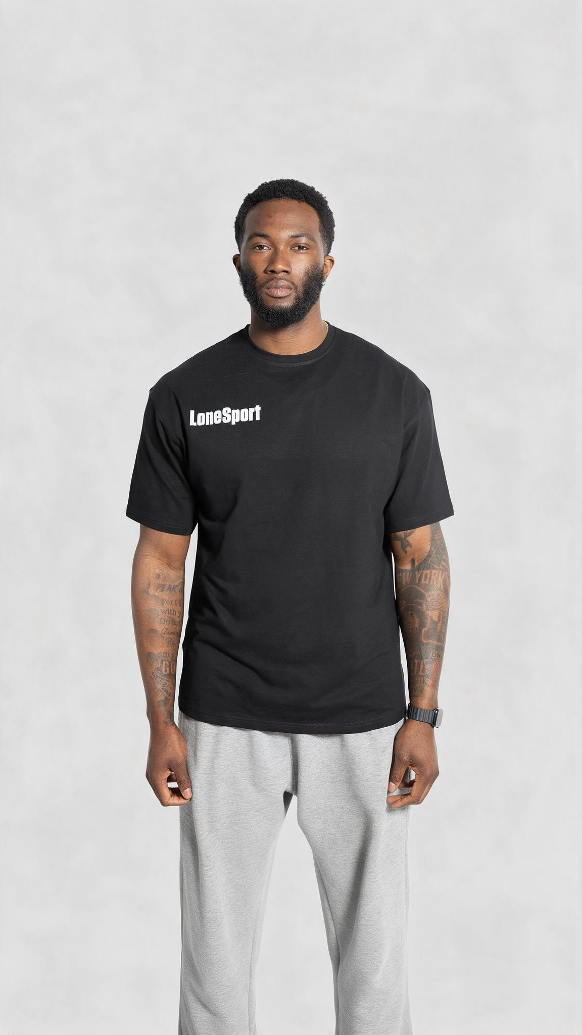 ALONE IN THIS PAIN OVERSIZED TEE