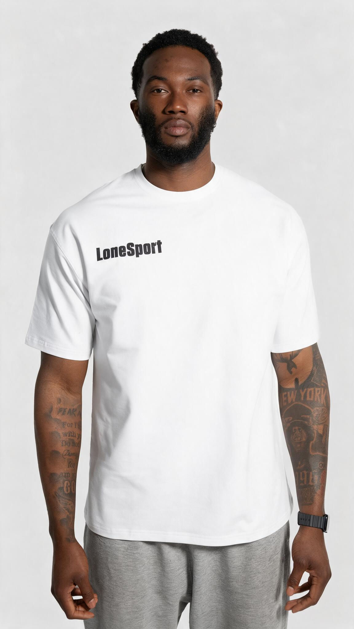 ALONE IN THIS PAIN OVERSIZED TEE