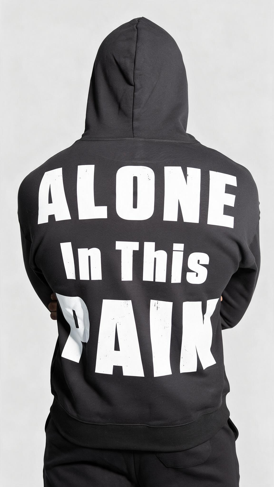 Alone in This Pain Hoodie