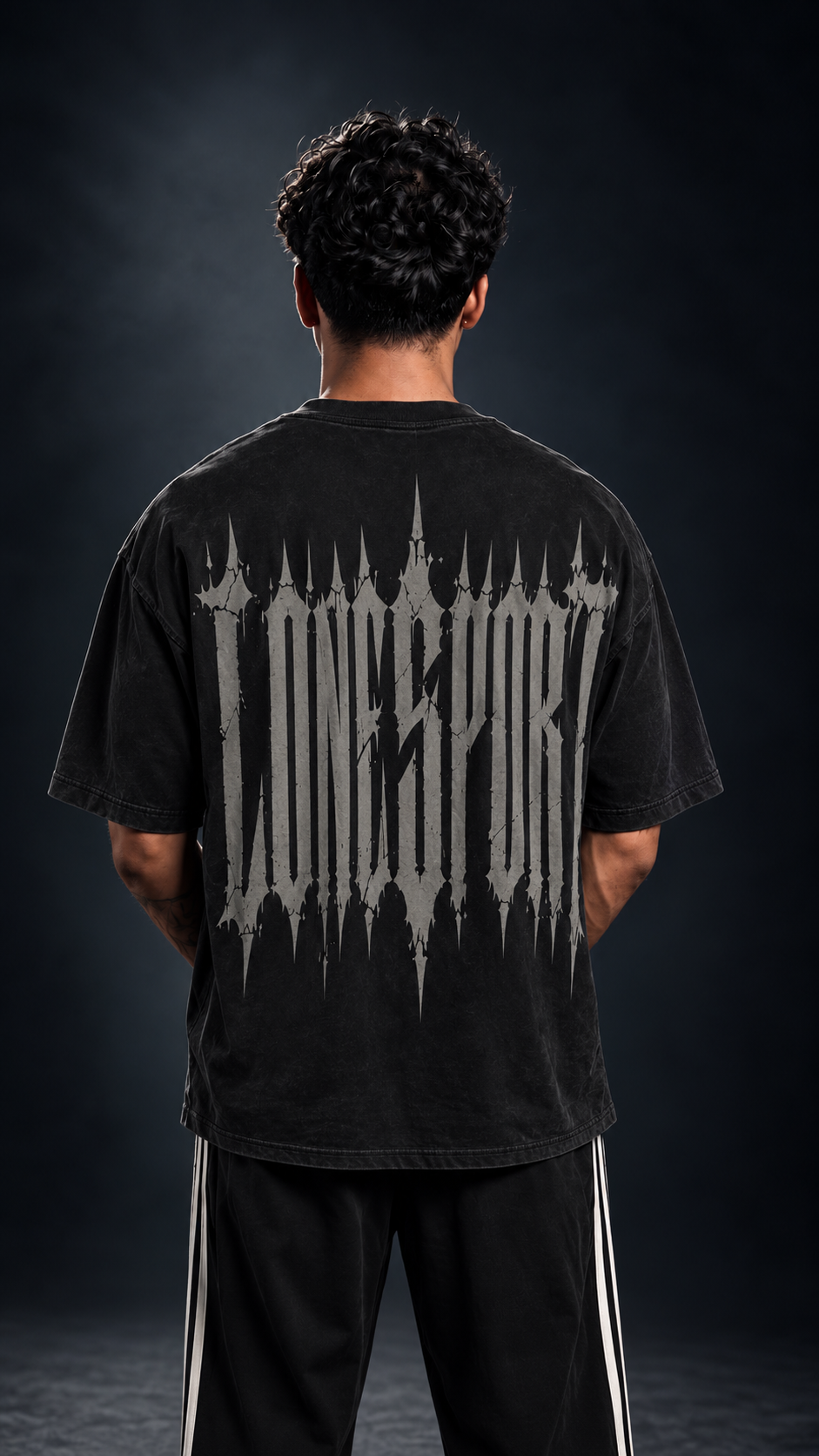 LoneSport Oversized Metal Tee