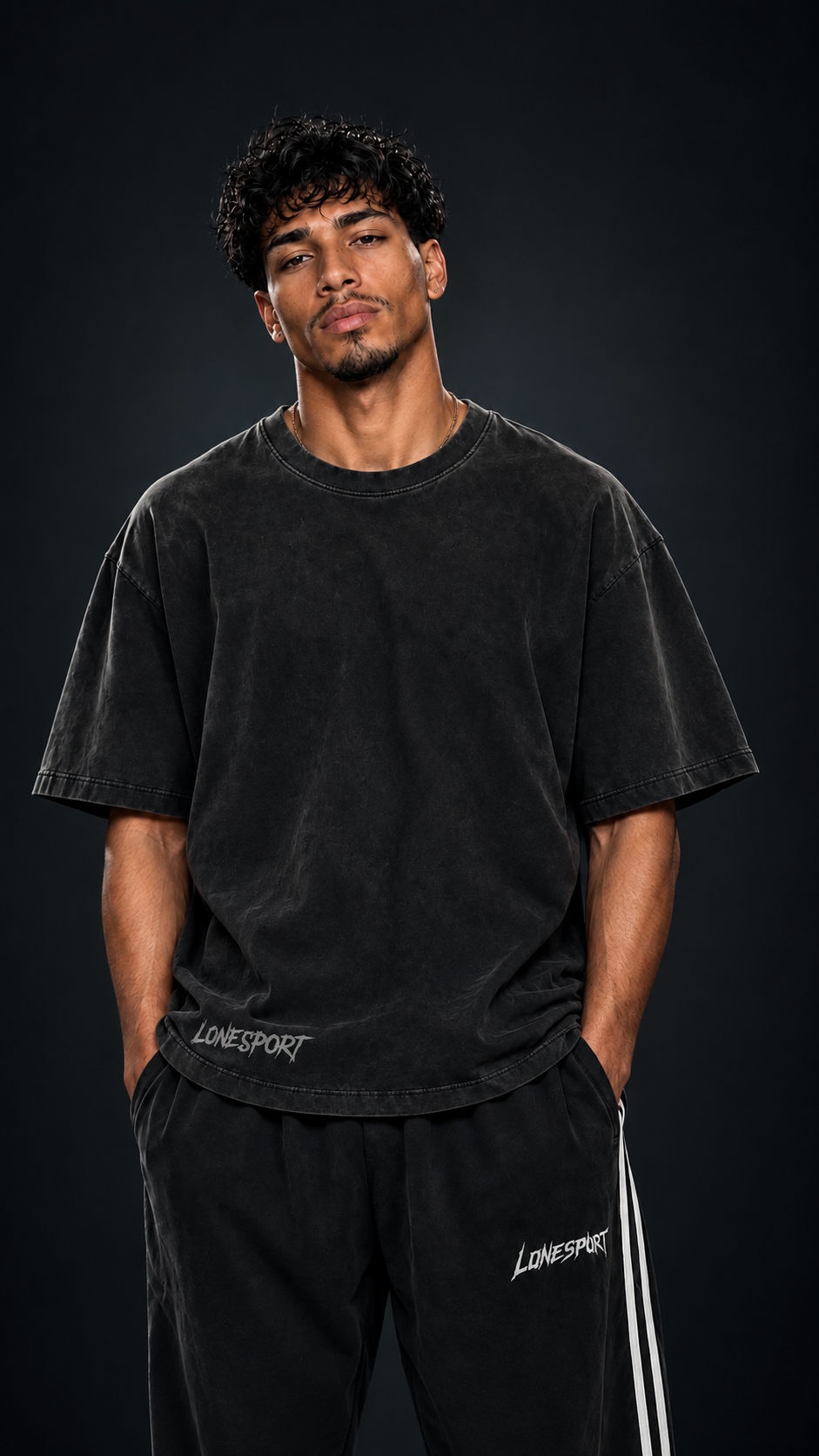 LoneSport Oversized Metal Tee