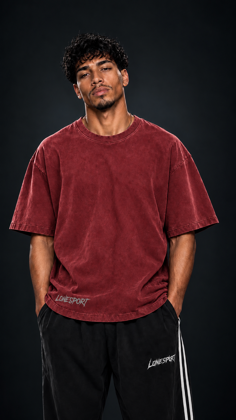 LoneSport Oversized Metal Tee