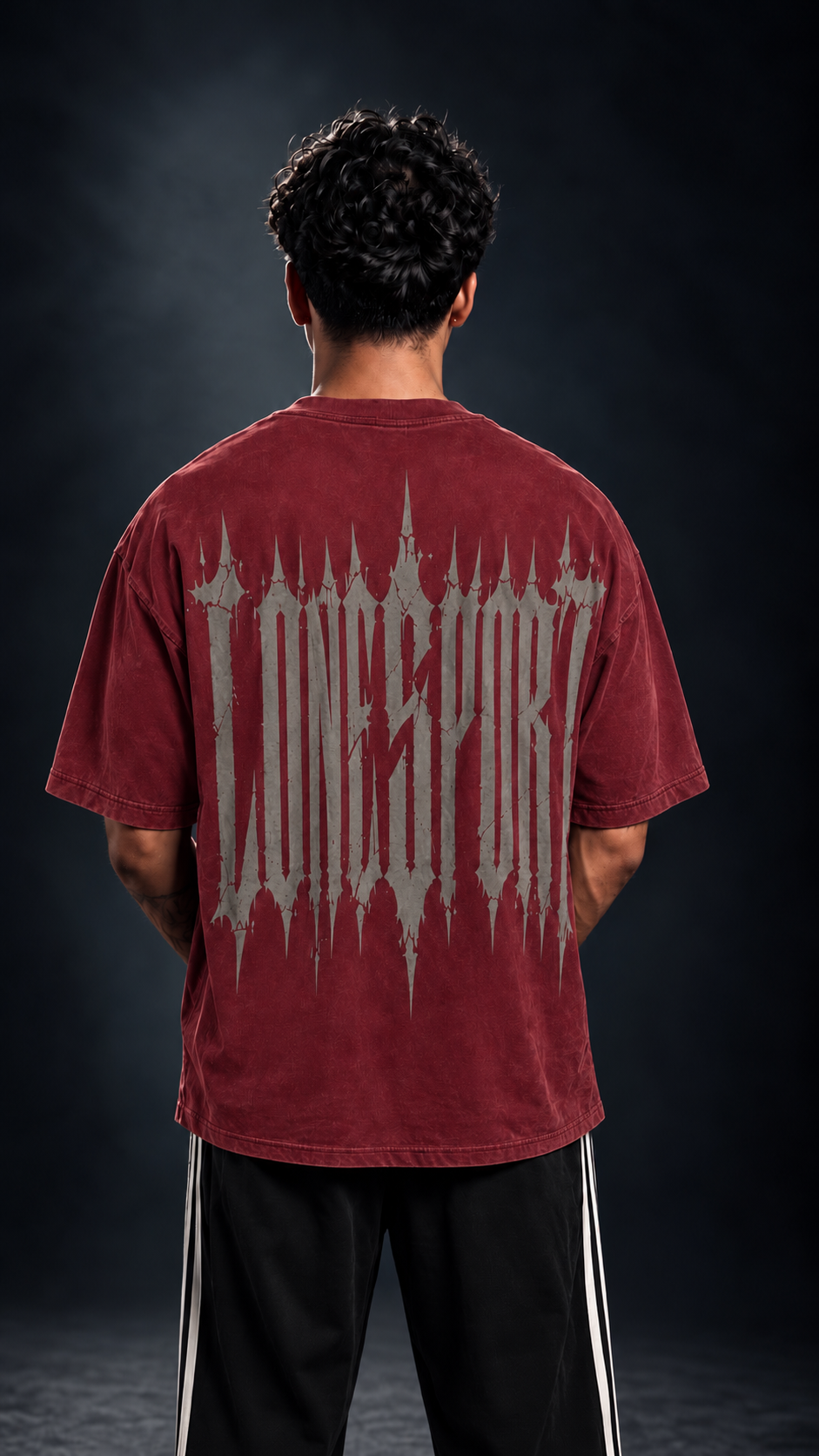 LoneSport Oversized Metal Tee