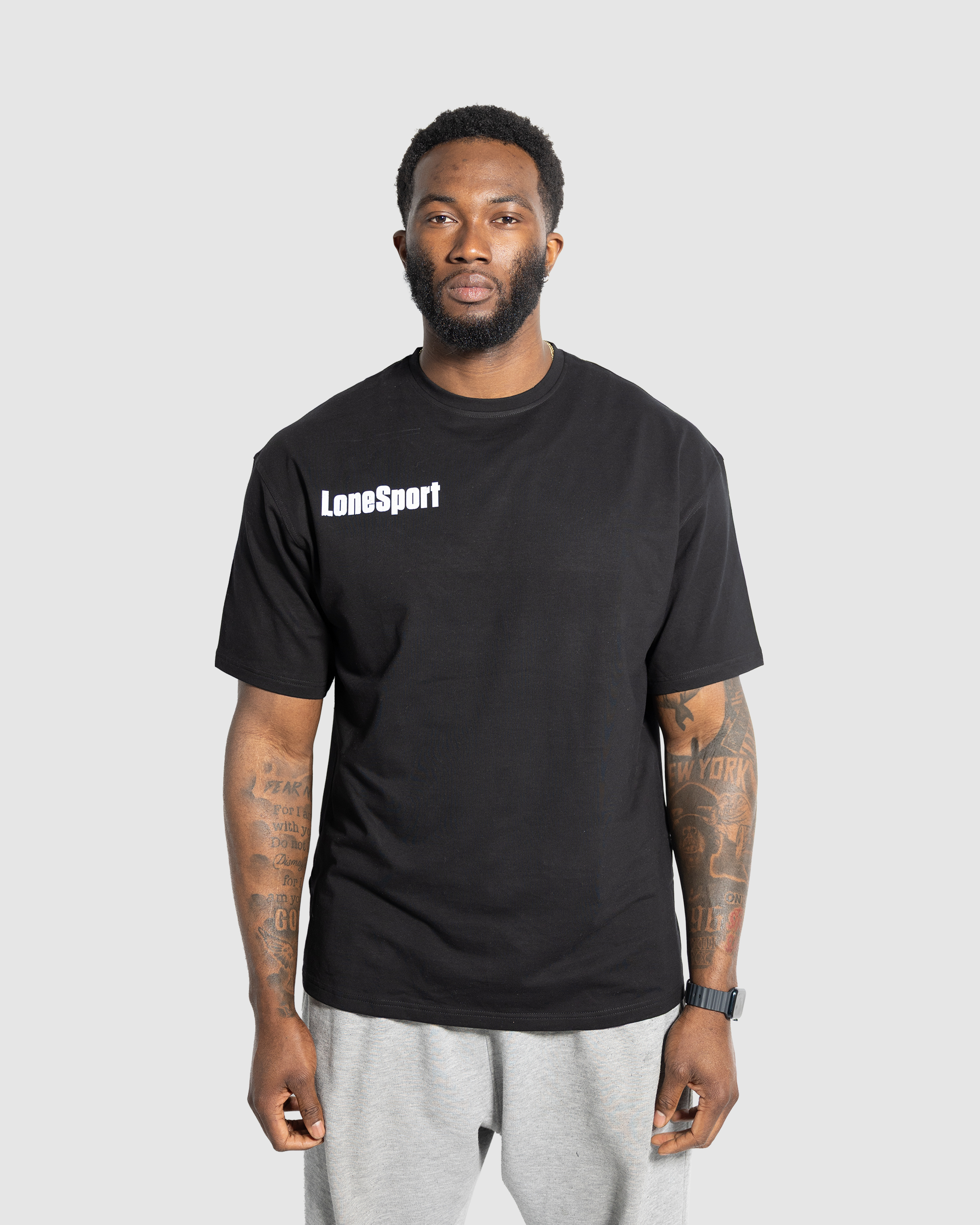 ALONE IN THIS PAIN OVERSIZED TEE