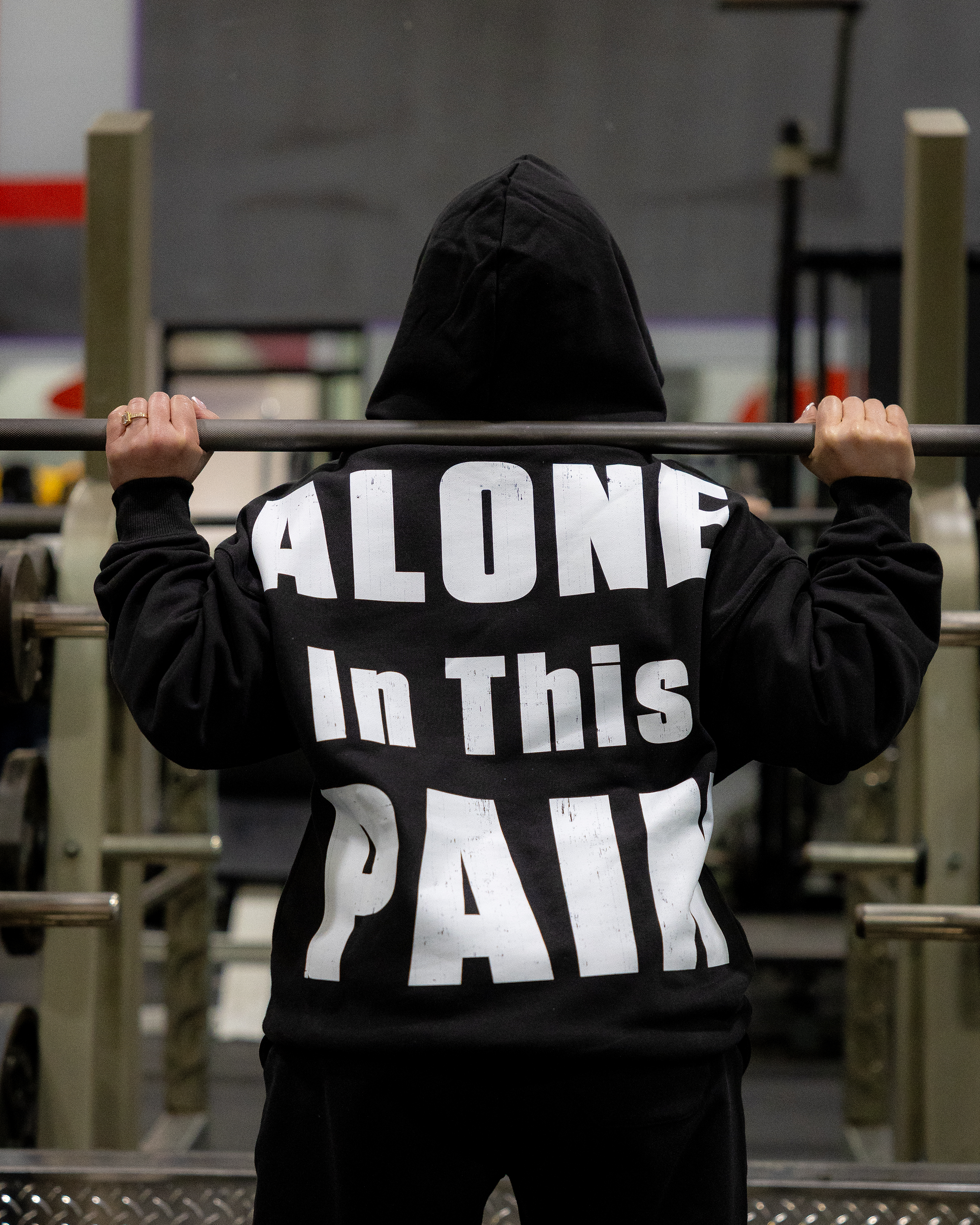 Alone in This Pain Hoodie